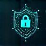 Secure encrypted home network with shield icon